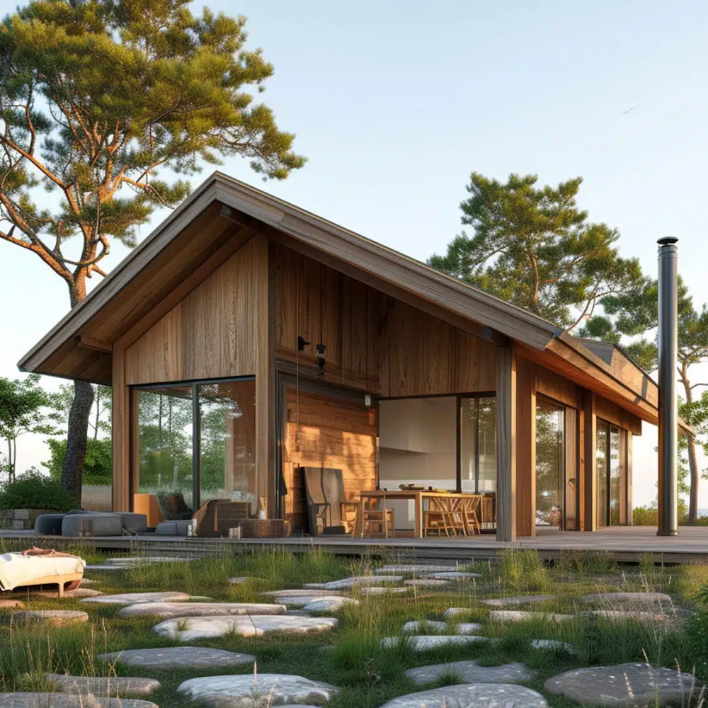 Villas bois Provence